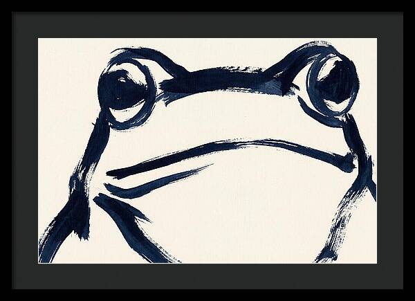 Bold Bullfrog Portrait