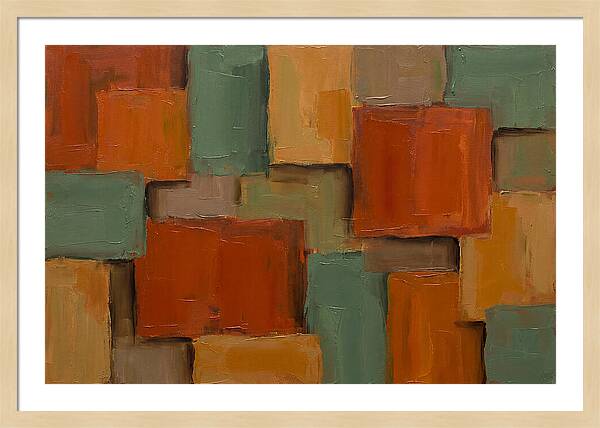 Bold Color Block Composition
