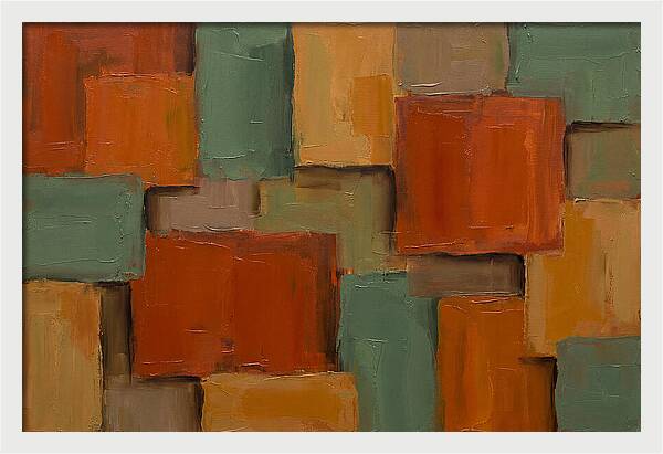 Bold Color Block Composition