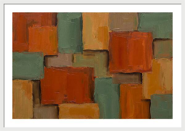 Bold Color Block Composition