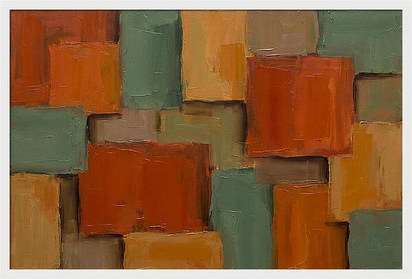 Bold Color Block Composition
