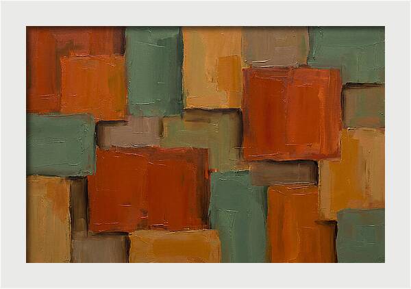 Bold Color Block Composition