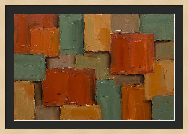Bold Color Block Composition