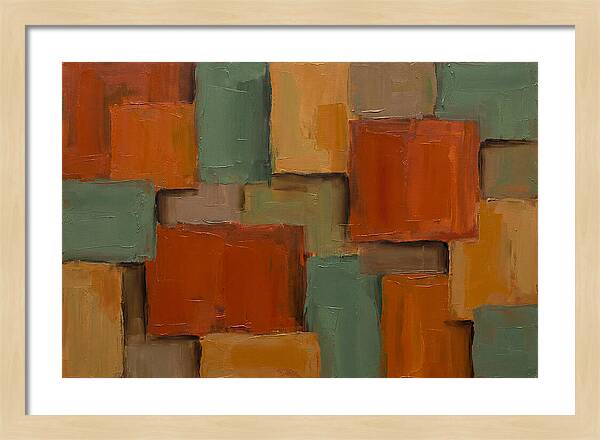 Bold Color Block Composition