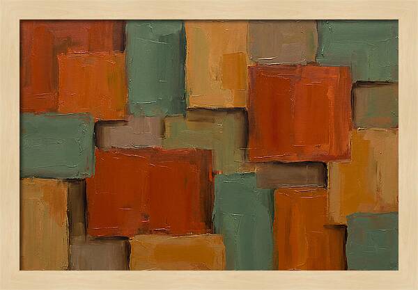 Bold Color Block Composition