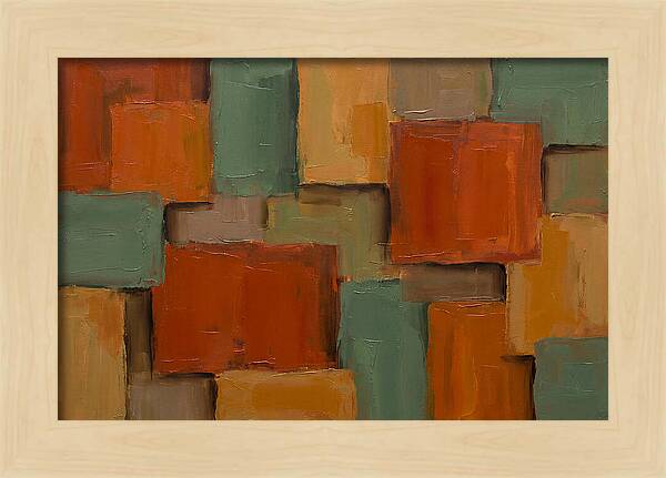 Bold Color Block Composition