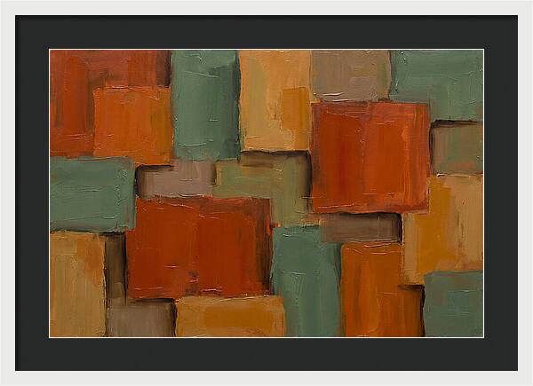 Bold Color Block Composition
