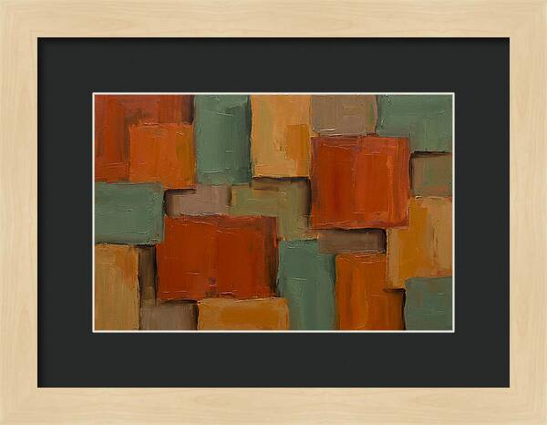 Bold Color Block Composition