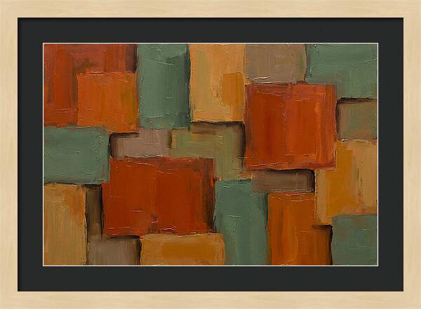 Bold Color Block Composition