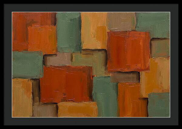 Bold Color Block Composition