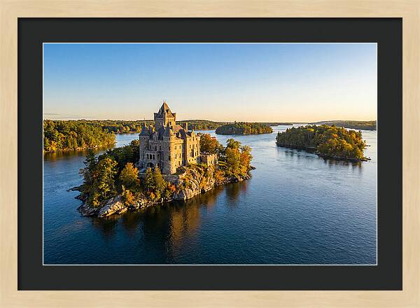 Boldt Castle At Sunset