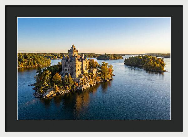 Boldt Castle At Sunset
