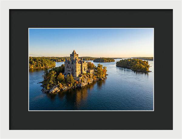 Boldt Castle At Sunset