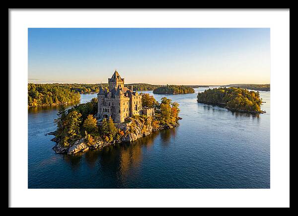 Boldt Castle At Sunset