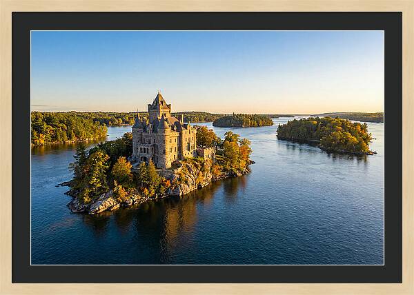 Boldt Castle At Sunset
