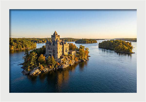Boldt Castle At Sunset