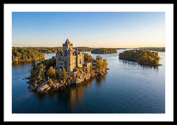 Boldt Castle At Sunset
