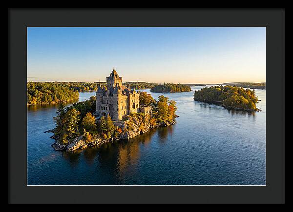 Boldt Castle At Sunset