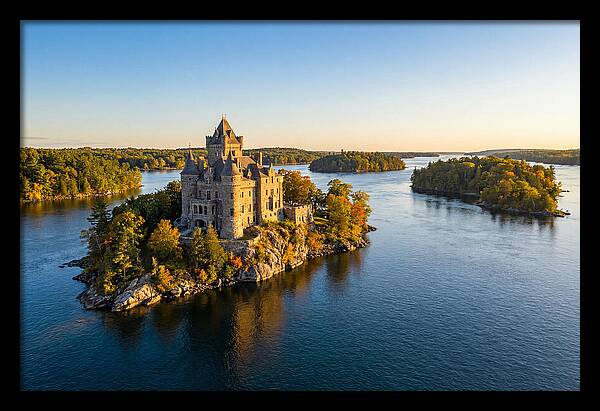 Boldt Castle At Sunset