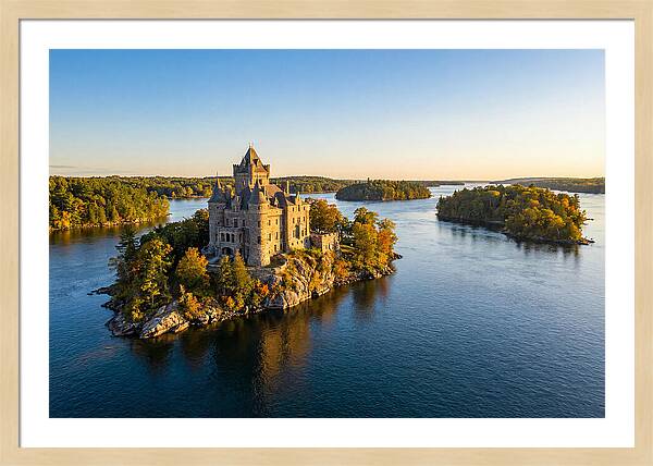 Boldt Castle At Sunset
