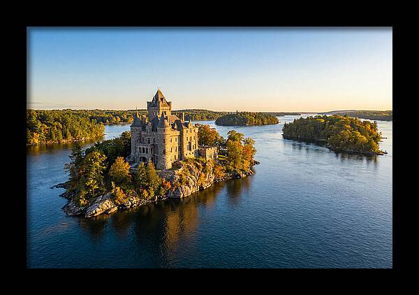 Boldt Castle At Sunset