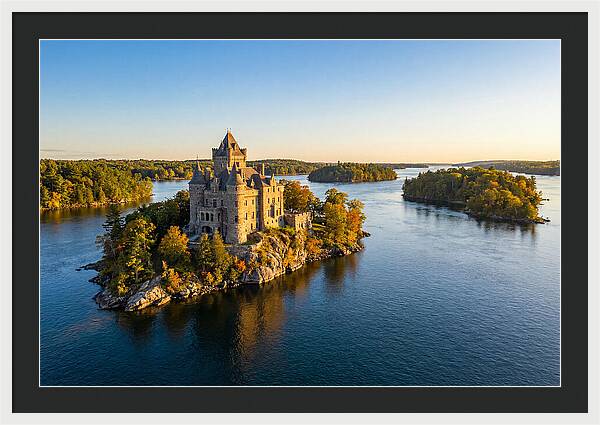Boldt Castle At Sunset