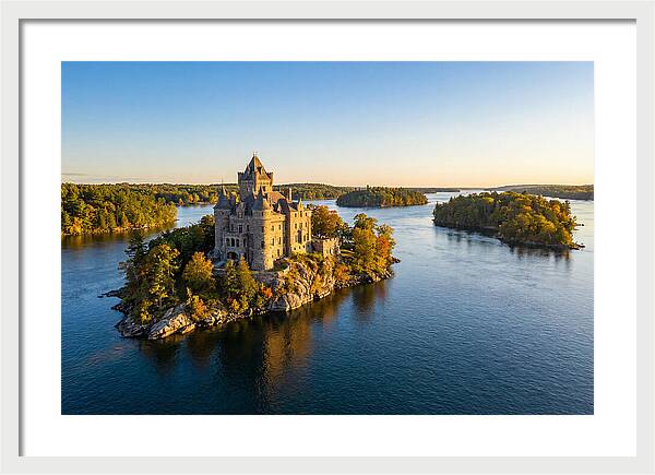 Boldt Castle At Sunset