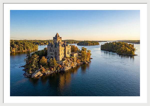 Boldt Castle At Sunset