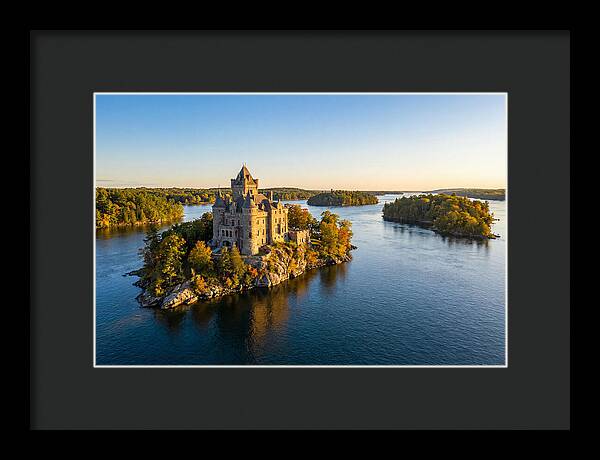 Boldt Castle At Sunset