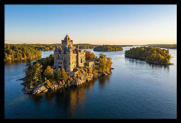Boldt Castle At Sunset