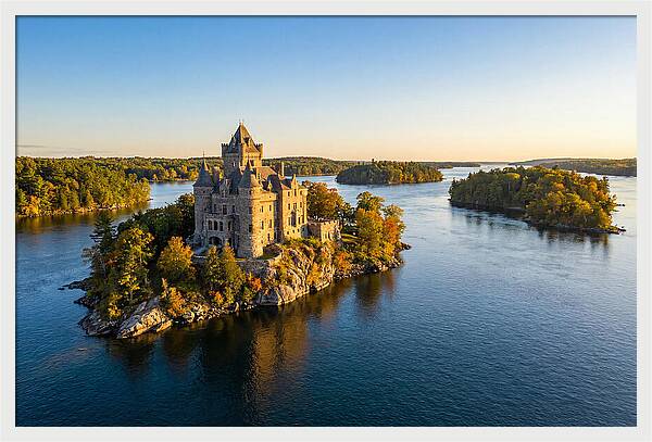 Boldt Castle At Sunset