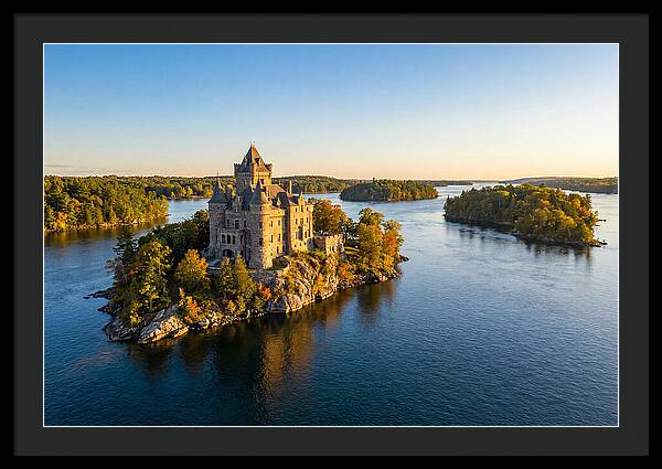 Boldt Castle At Sunset
