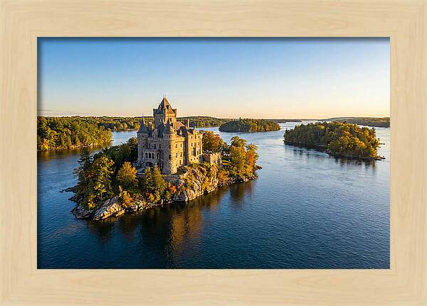 Boldt Castle At Sunset