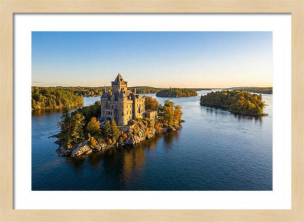Boldt Castle At Sunset