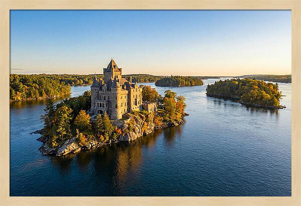 Boldt Castle At Sunset