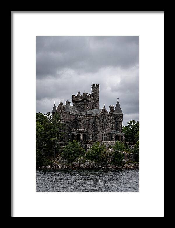 Boldt Castle Under Cloudy Skies