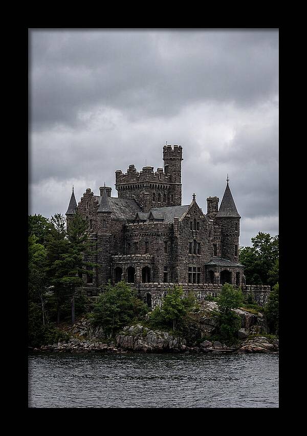Boldt Castle Under Cloudy Skies