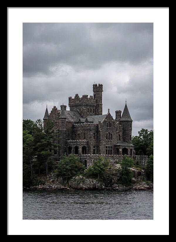 Boldt Castle Under Cloudy Skies