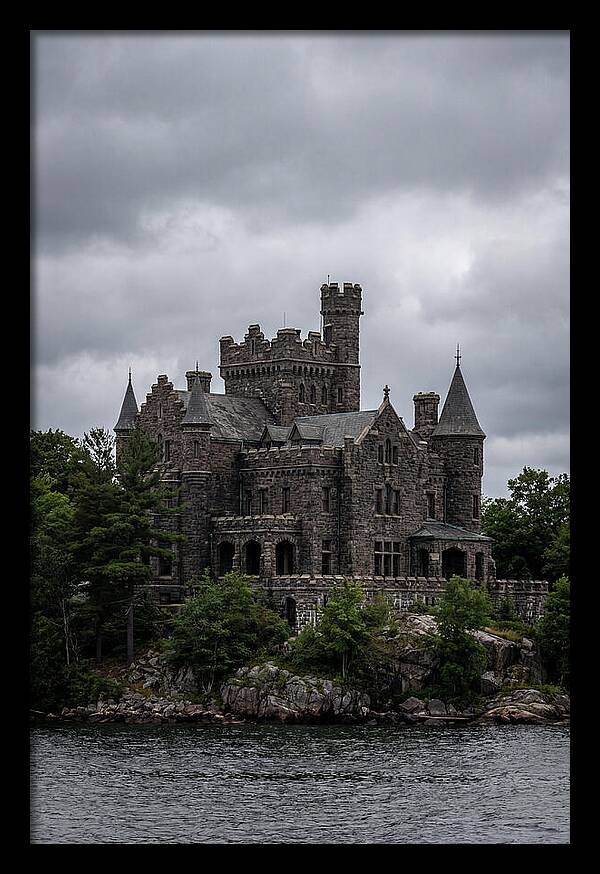 Boldt Castle Under Cloudy Skies