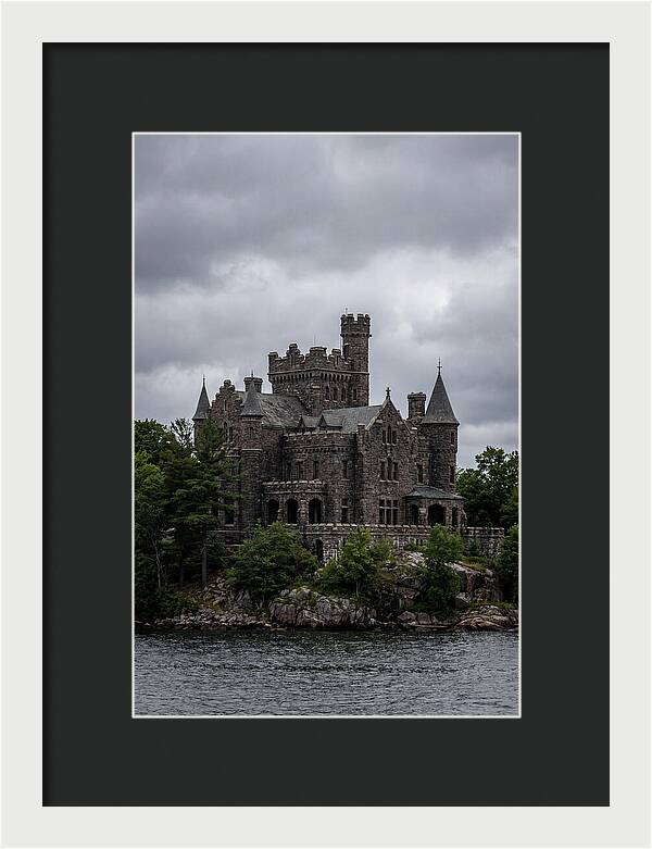 Boldt Castle Under Cloudy Skies