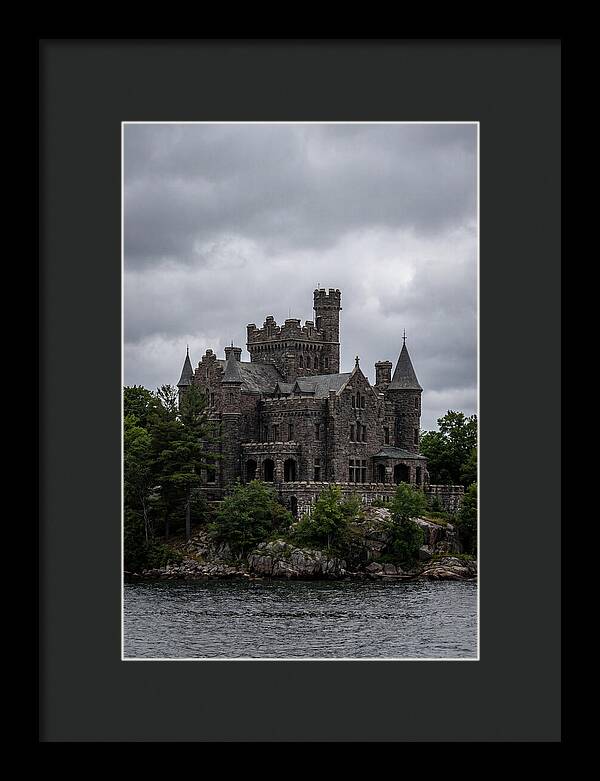 Boldt Castle Under Cloudy Skies