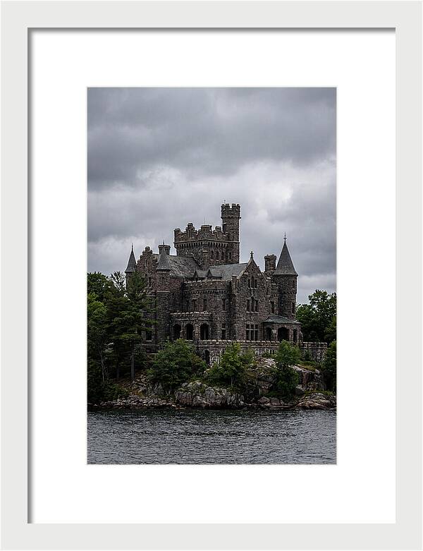 Boldt Castle Under Cloudy Skies