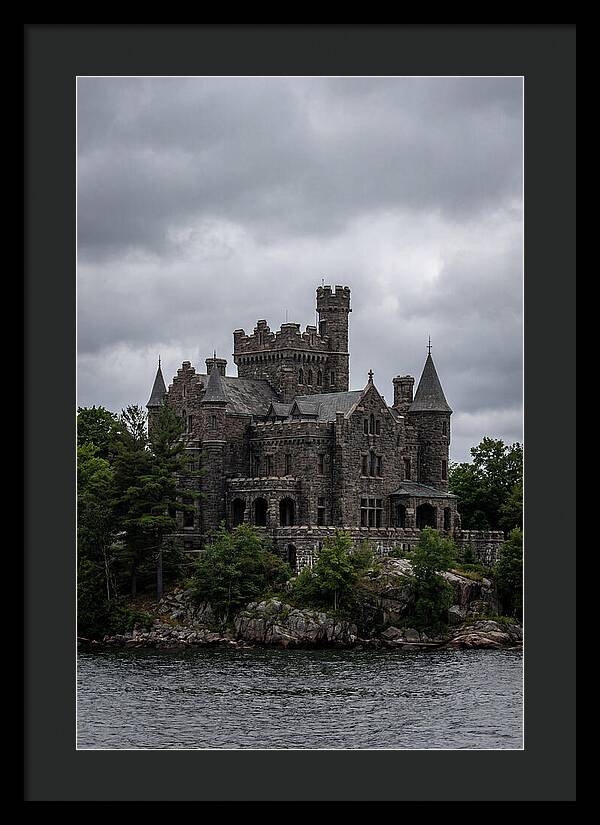 Boldt Castle Under Cloudy Skies