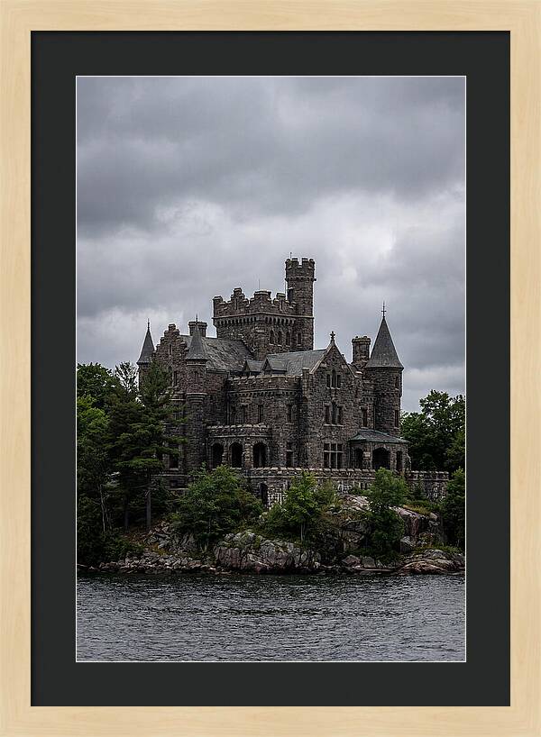 Boldt Castle Under Cloudy Skies