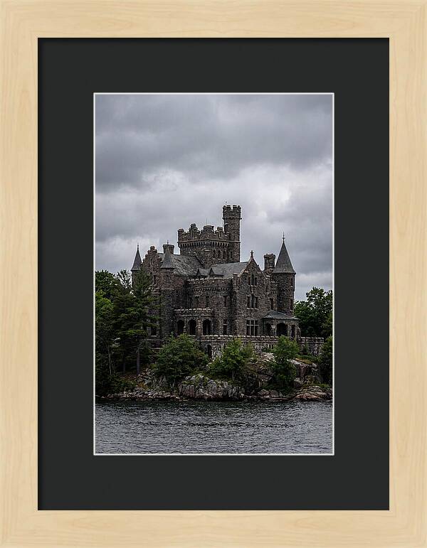 Boldt Castle Under Cloudy Skies