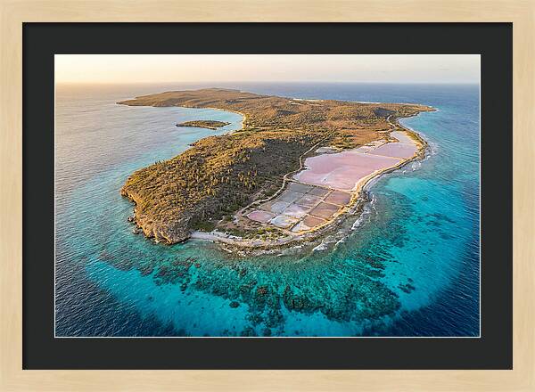 Bonaire Marine Park Aerial View