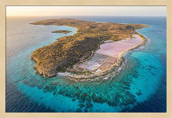 Bonaire Marine Park Aerial View