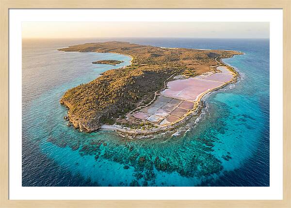 Bonaire Marine Park Aerial View