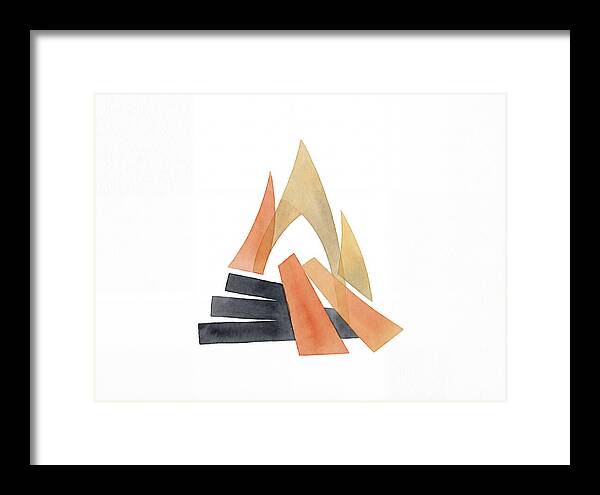 Bonfire Abstract Composition