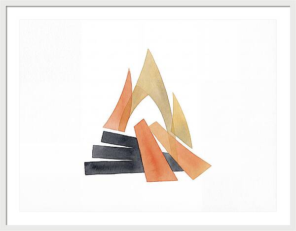 Bonfire Abstract Composition